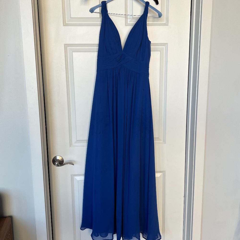 AZAZIE MAREN royal blue dress